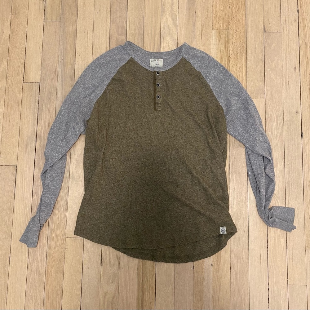 Lucky Brand Men’s Long Sleeve Henley
